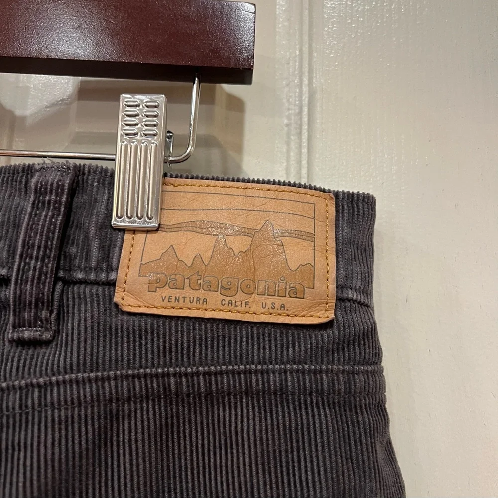 Patagonia Men’s Organic Cotton Corduroy Jeans Size 36x32 Pants Gray 21525